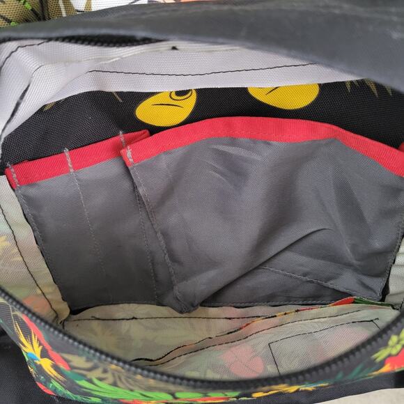 Jansport Backpack Disney collab High Stakes Mickey Mouse Tropical Floral bag main image 4
